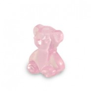 Resin gummy bear kraal 9x7mm Light pink